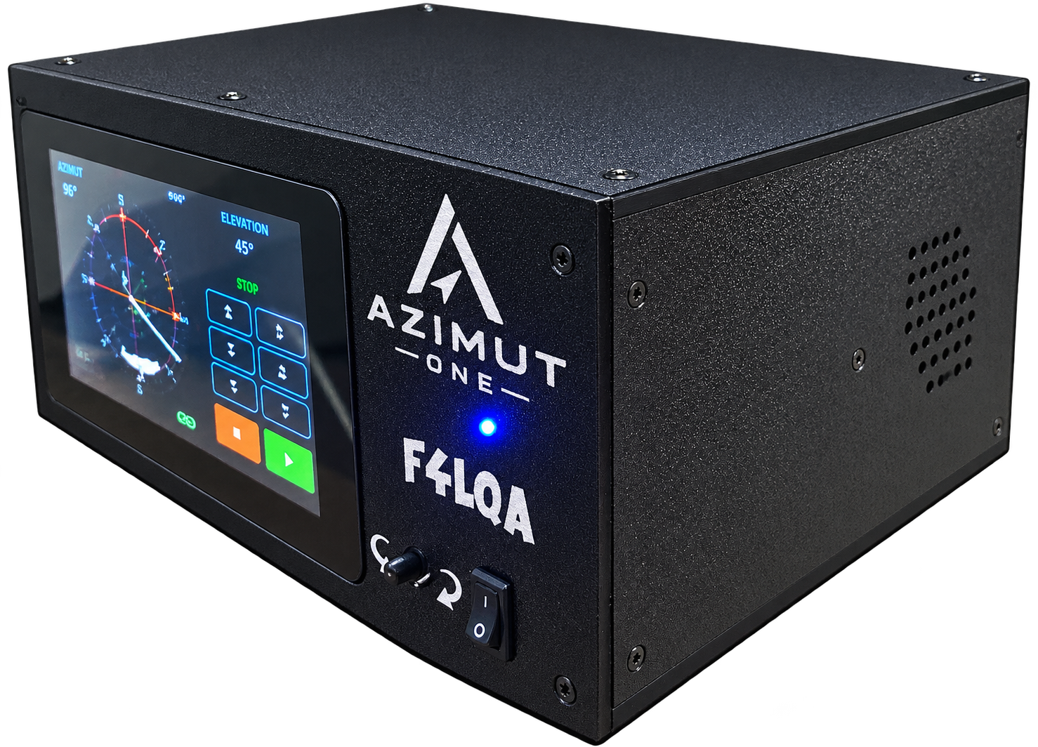 Standard Azimut One console, angled view